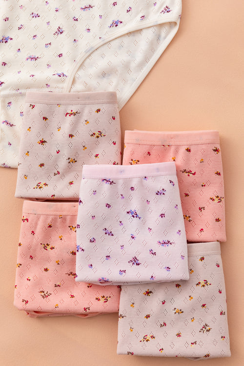 6 LI PAKET YÜKSEL BEL %100 PAMUK KADIN KÜLOT