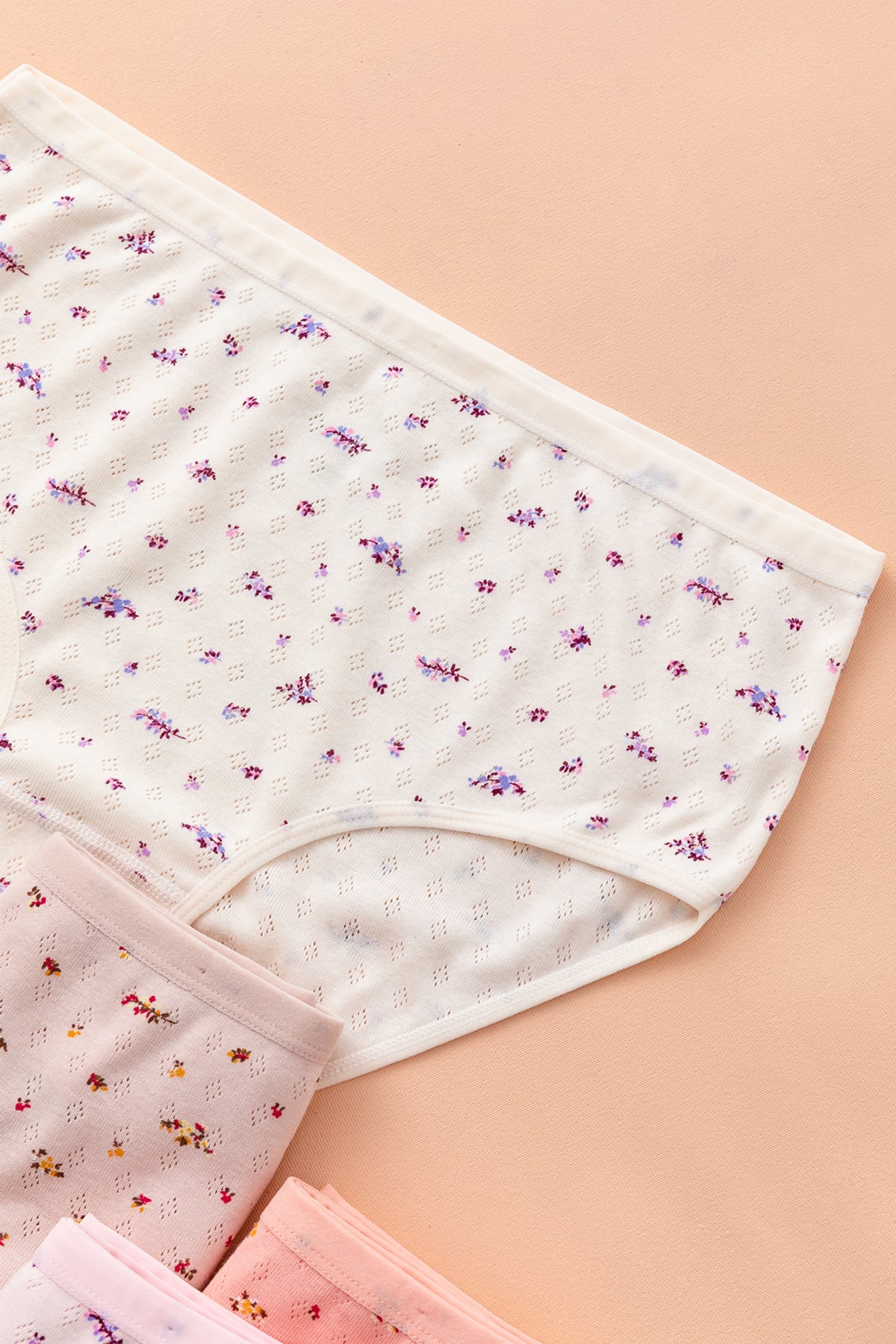 6 LI PAKET YÜKSEL BEL %100 PAMUK KADIN KÜLOT